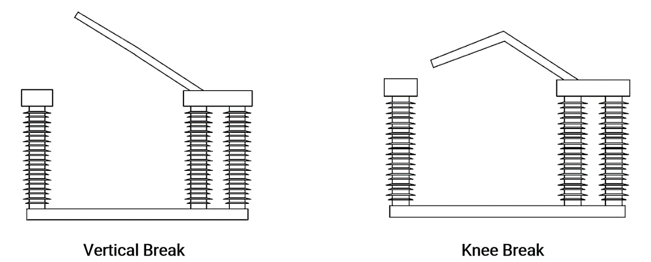 Vertical and Knee Break Disconnectors