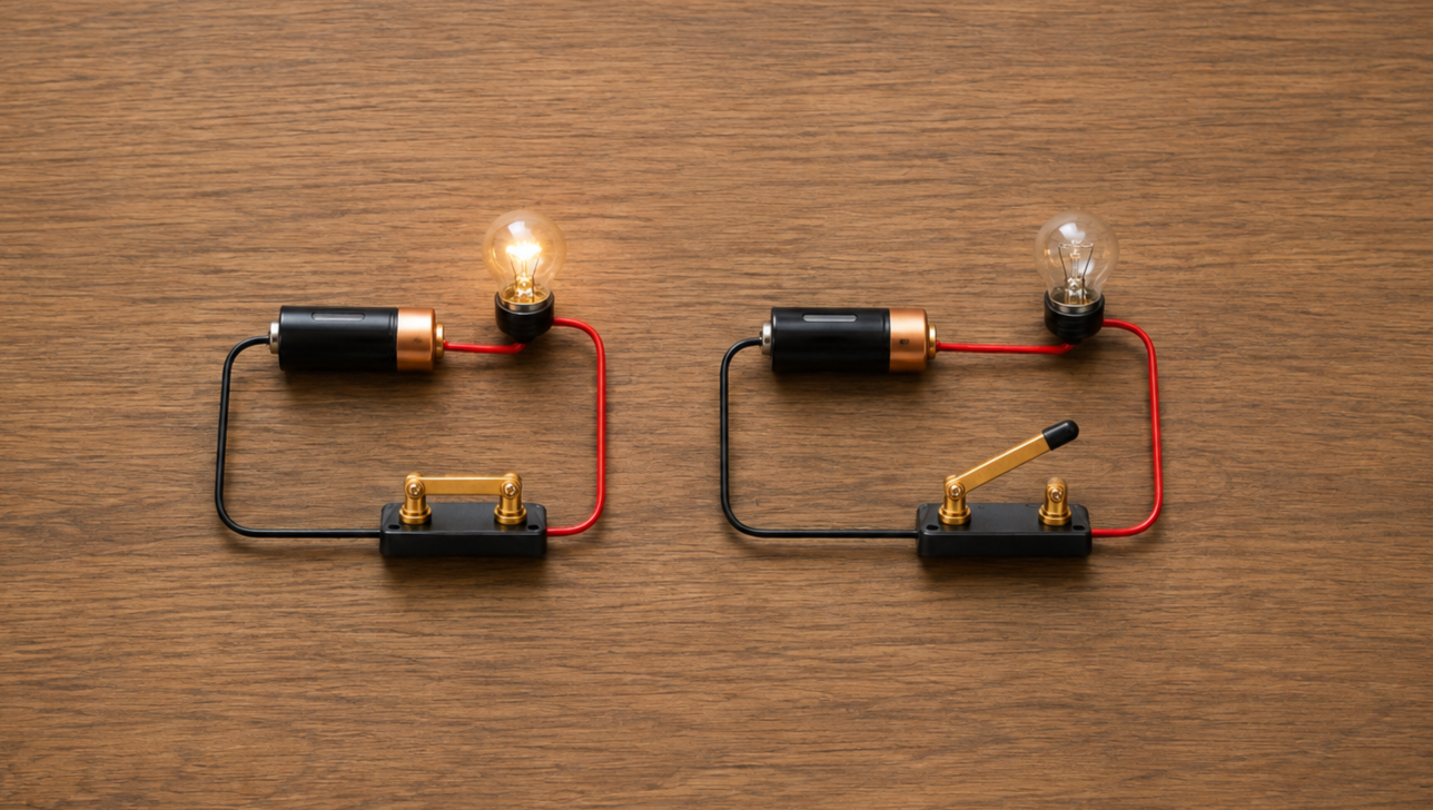 Open Circuits, Closed Circuits and Short Circuits Explained